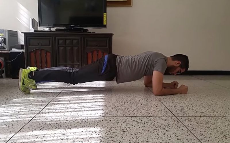 plank exercise