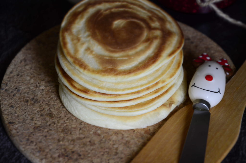 Protein Pancakes on plate