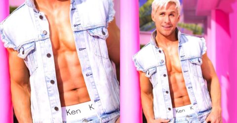 Barbie movie ken workout for abs