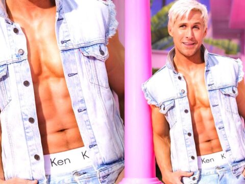 Barbie movie ken workout for abs